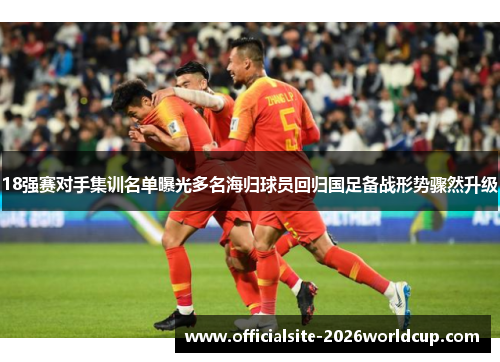 18强赛对手集训名单曝光多名海归球员回归国足备战形势骤然升级